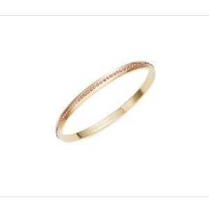 Kate Spade New York in a Twinkling Pave Bangle-pink-one Size